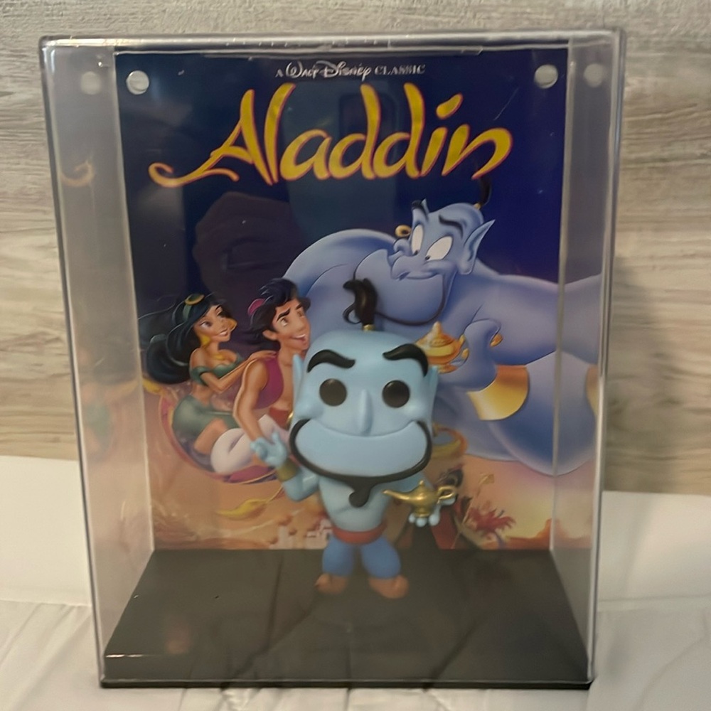 Funko Pop Aladdin Genie movie case